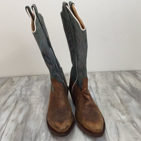 Old West Boots 7.5 - Picture 4 of 14